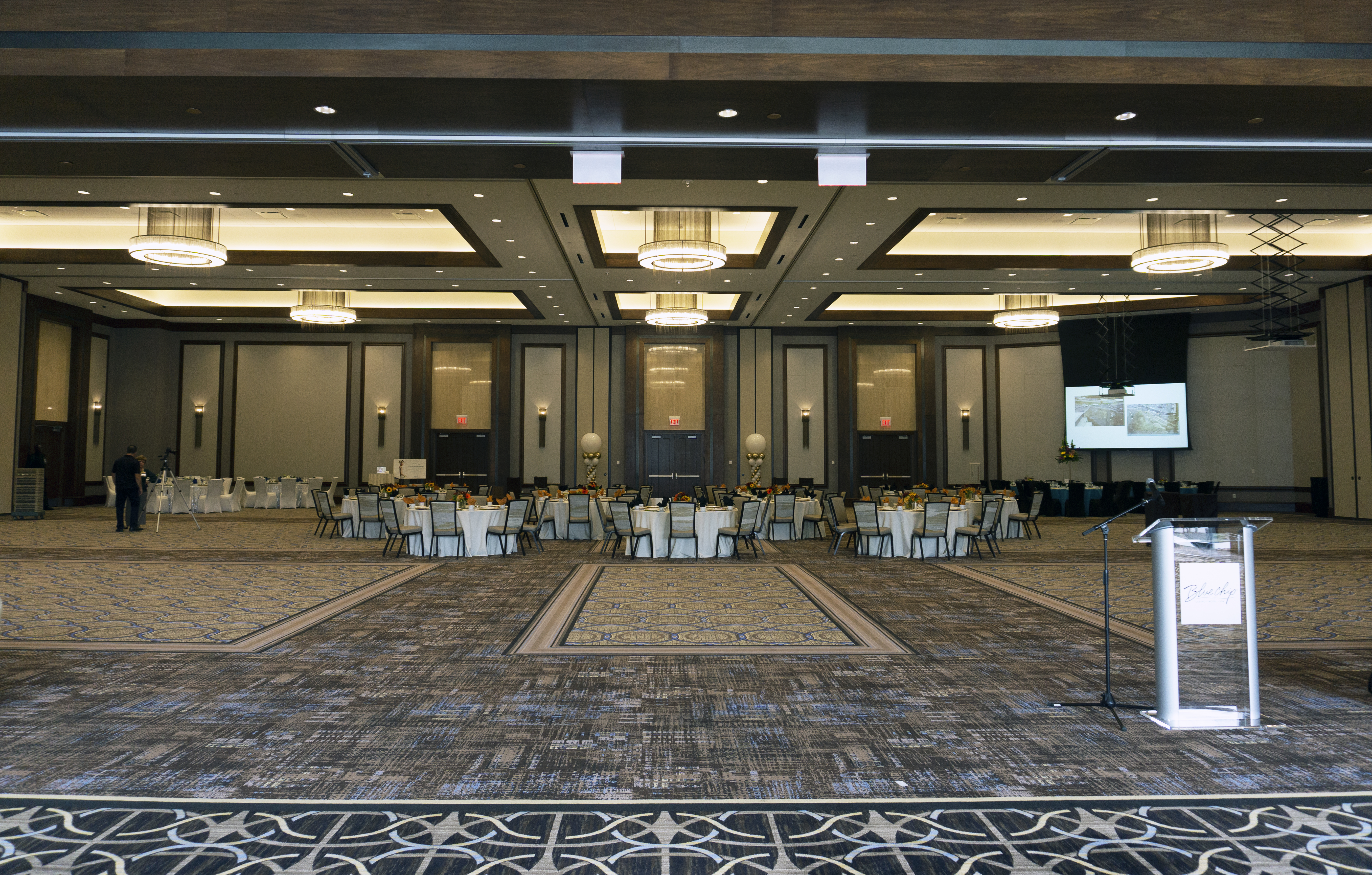 Blue Chip Casino Fremont Ballroom Grand Opening Berglund Construction