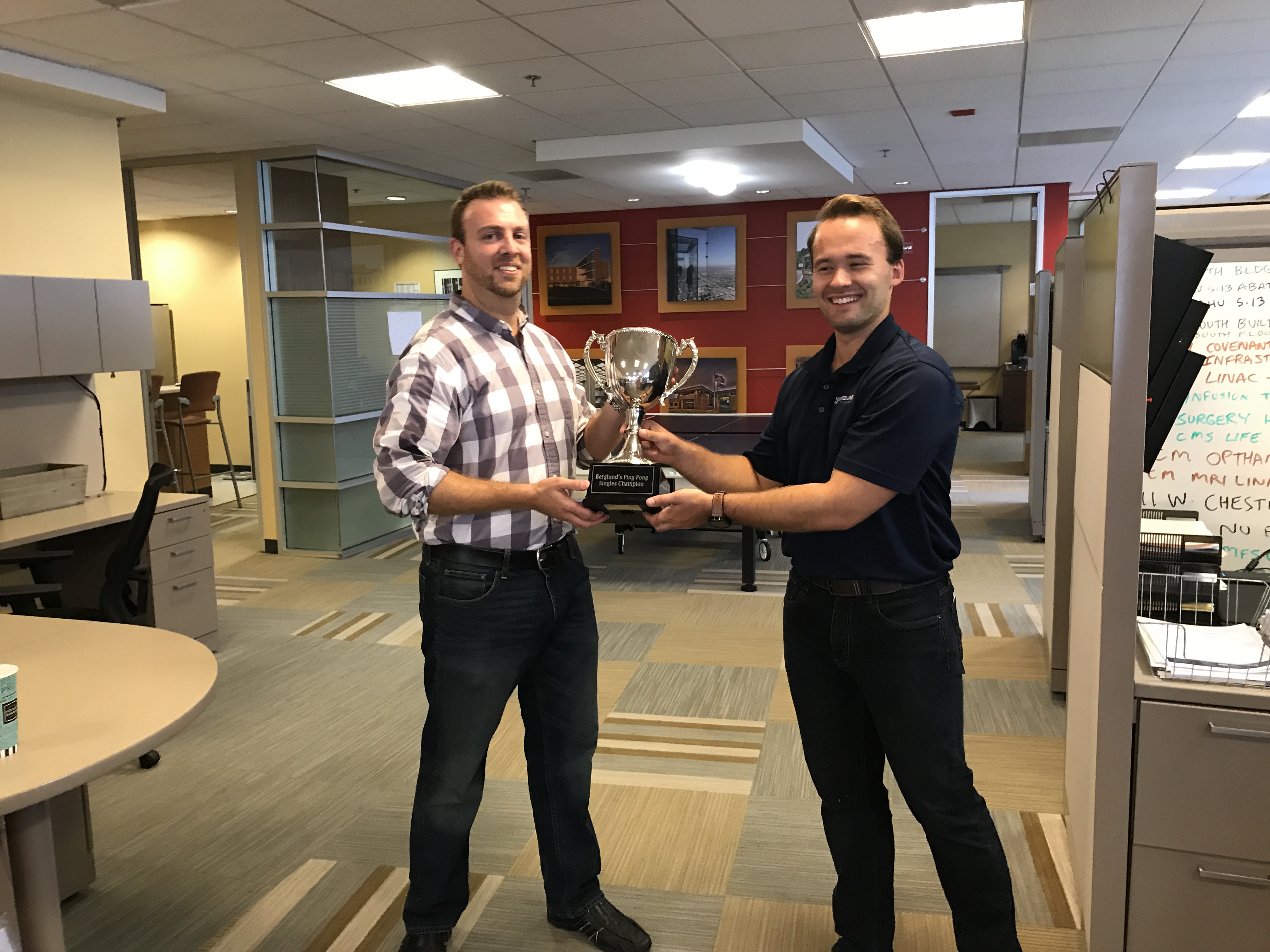 3rd Annual Berglund Construction Ping Pong Competition Berglund 