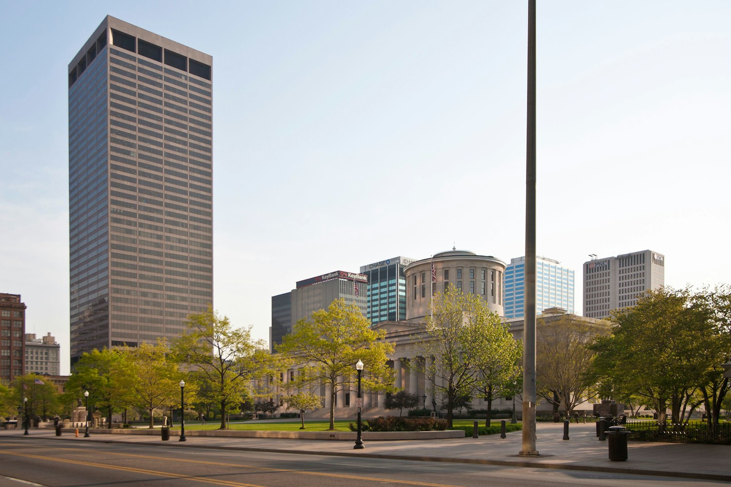 Restoration on the Tallest Building in Columbus, Ohio is Complete